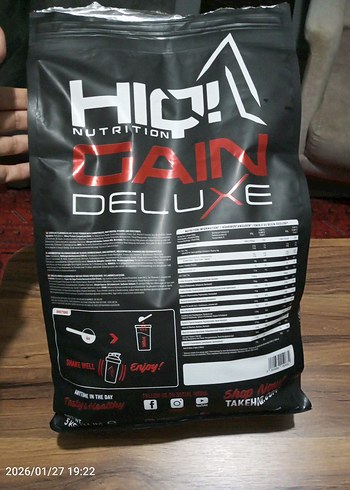 HIQ Nutrition Karanlık Kırmızı Toz Protein - Görsel 2