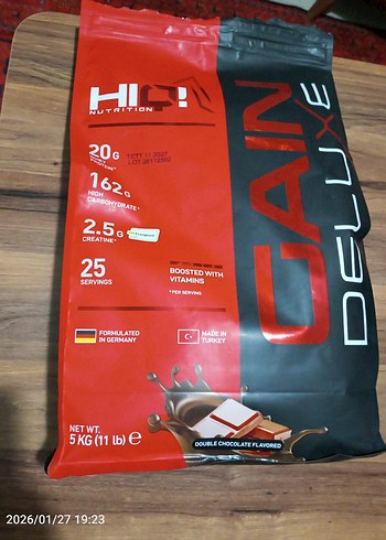 HIQ Nutrition Karanlık Kırmızı Toz Protein - Görsel 5