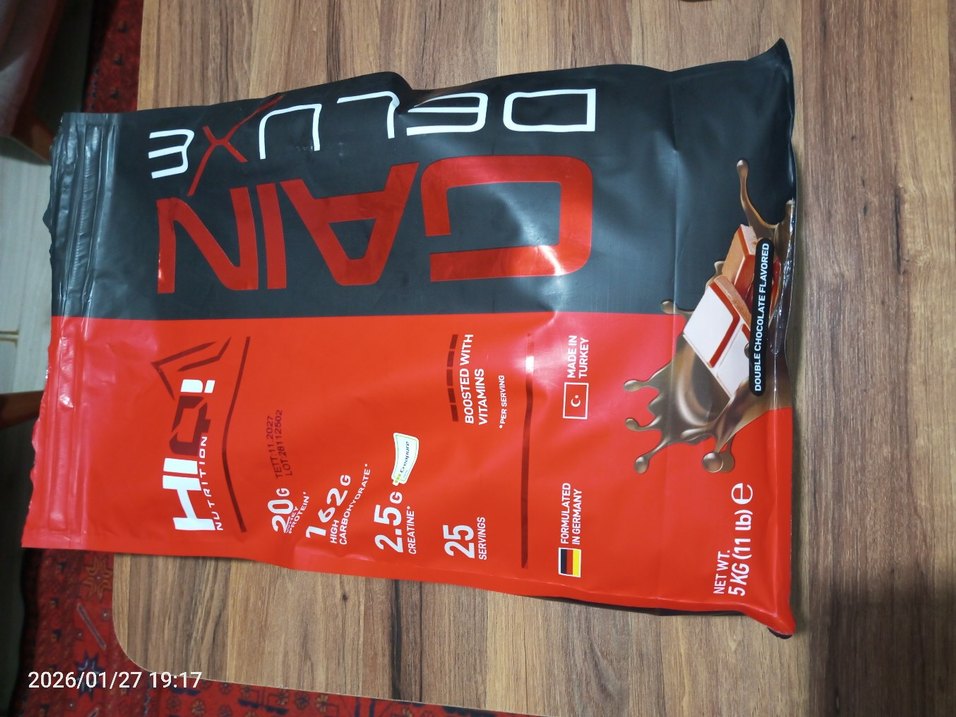 HIQ Nutrition Karanlık Kırmızı Toz Protein - Görsel 3