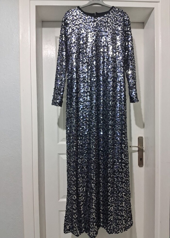 Payetli elbise - Görsel 4