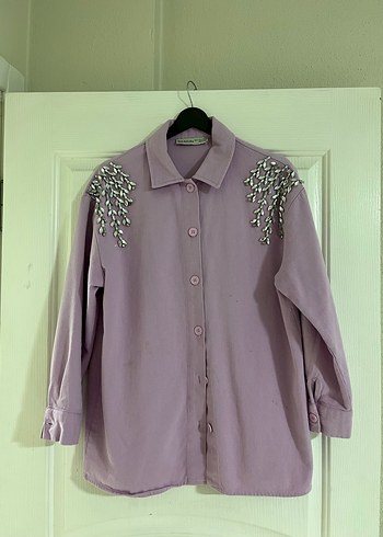 Pullu Kadın ceket - Görsel 2