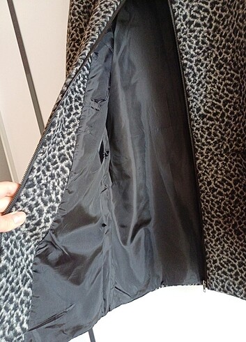Orjinal kürklü Leopar kaban - Görsel 5