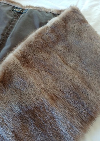 Kahverengi Orjinal Kürk Etol - Görsel 6