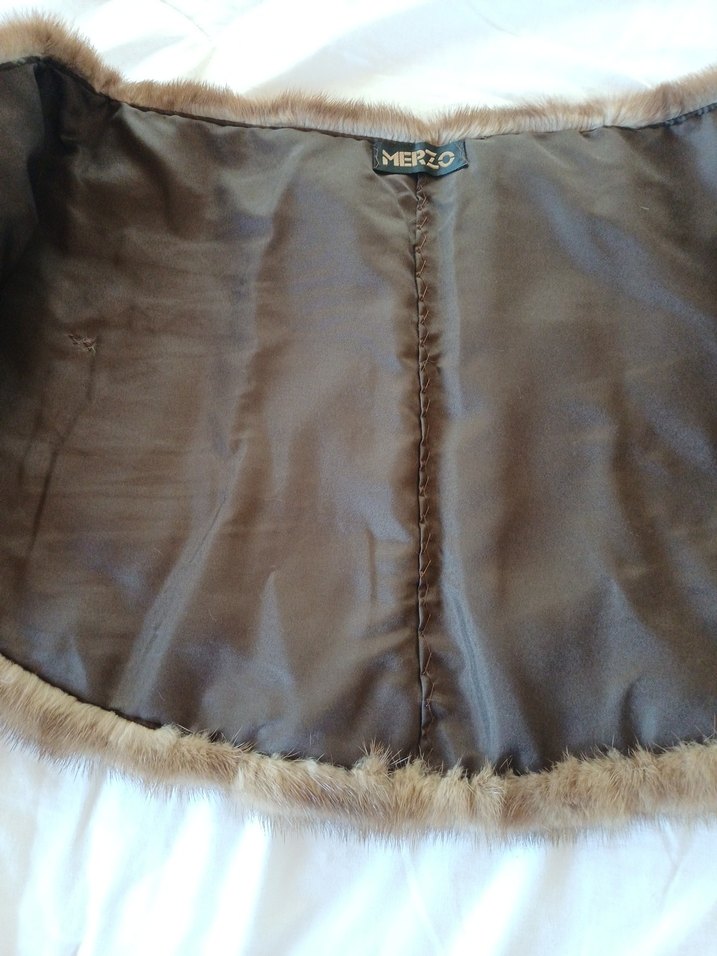 Kahverengi Orjinal Kürk Etol - Görsel 4