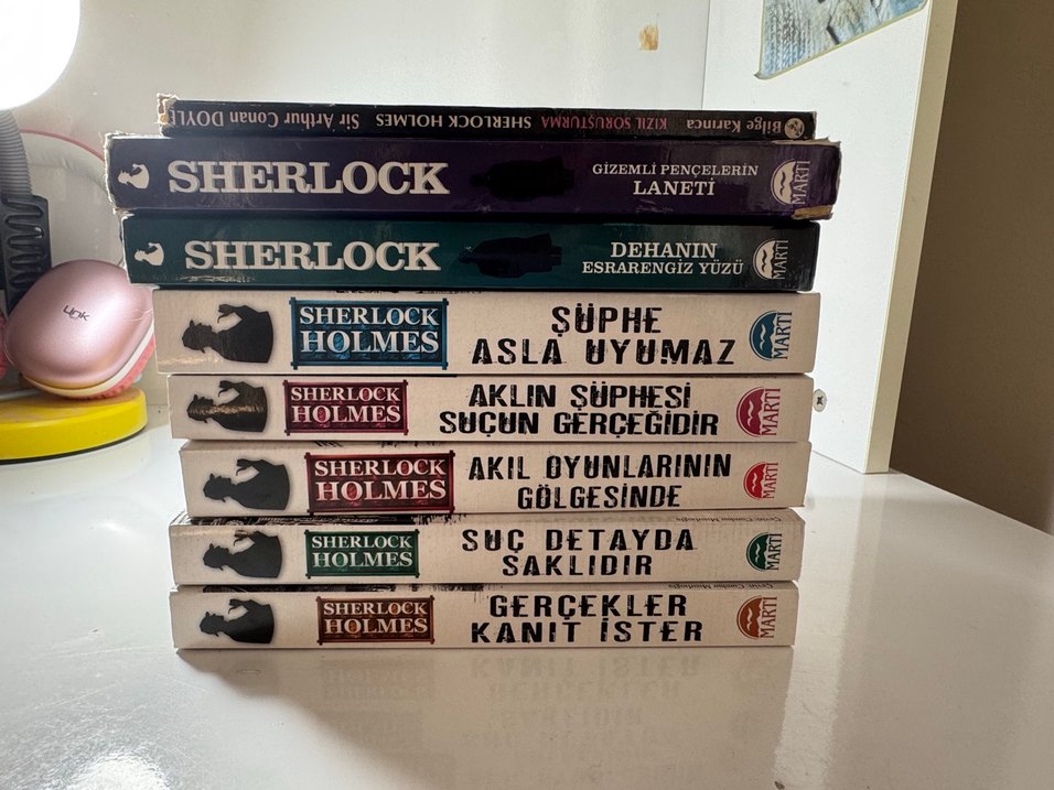8li Sherlock Holmes Dedektif Kitap Seti - Görsel 2