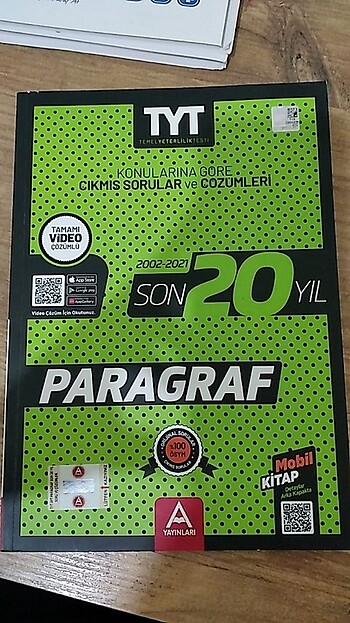 TYT PARAGRAF SORU BANKASI ÇIKMIŞ SORULAR (A YAYINLARI)