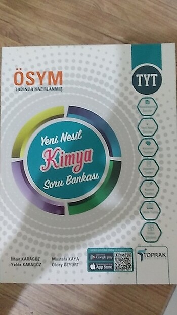 TYT KİMYA TOPRAK YAYINLARI SORU BANKASI
