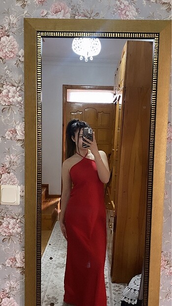 xs Beden kırmızı Renk Zara elbise