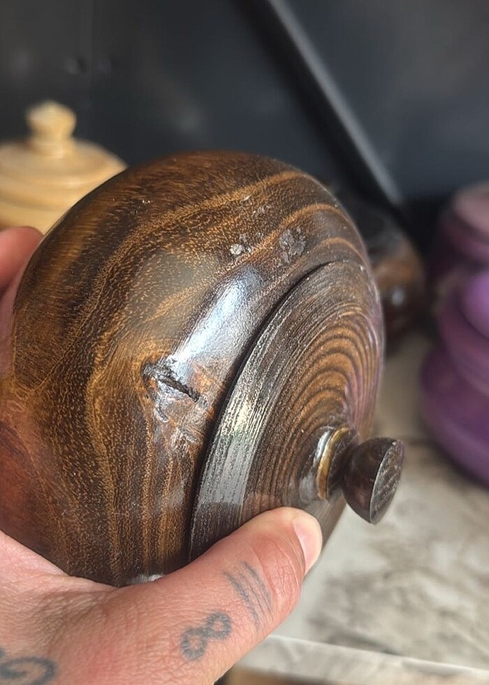 Ahşap şekerlik - Görsel 4