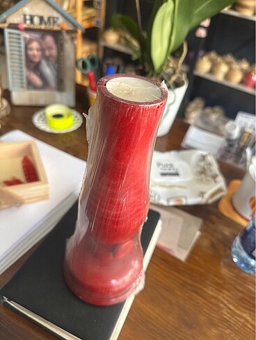 Ahşap mumluk - Görsel 2