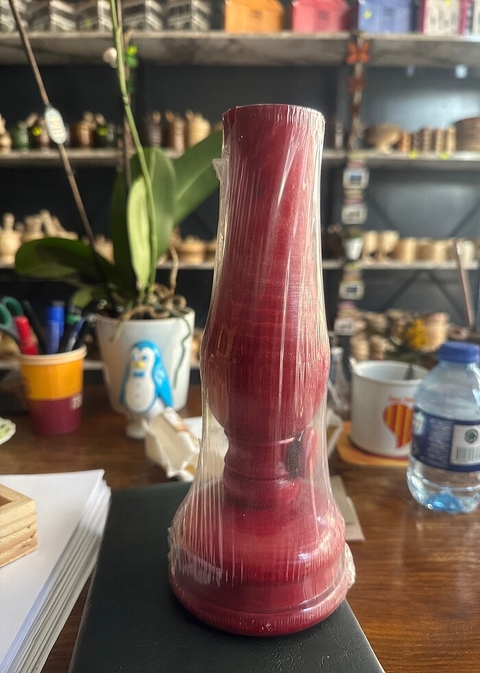 Ahşap mumluk - Görsel 3