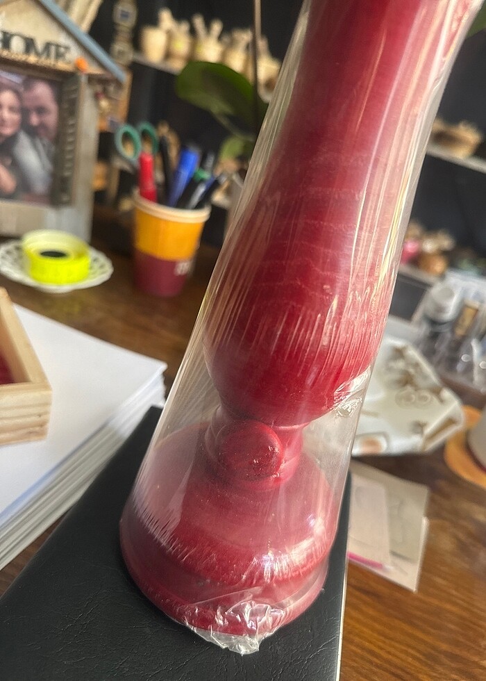 Ahşap mumluk - Görsel 3