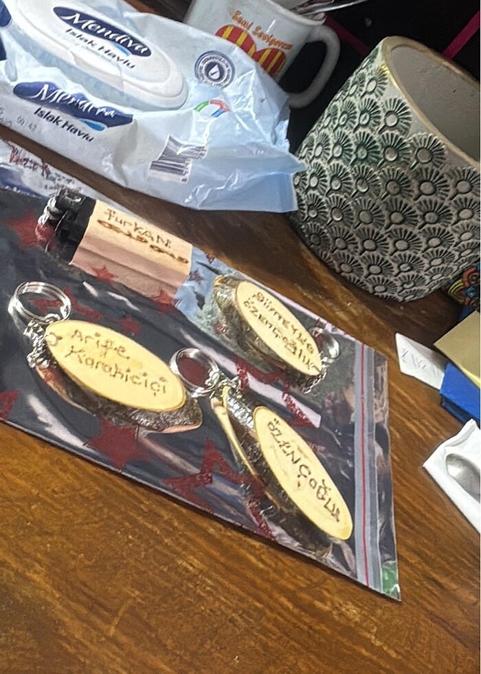 Ahşap Anahtarlık - Görsel 2