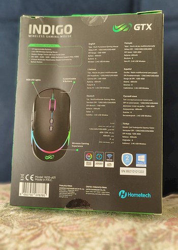 GTX Kablosuz Optik Oyuncu Mouse - Görsel 4