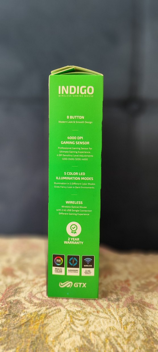 GTX Kablosuz Optik Oyuncu Mouse - Görsel 2