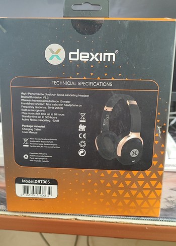 DBT005 Kablosuz Bluetooth Kulaklık Camel - Görsel 3