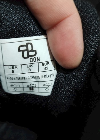 Siyah Bağcıklı Erkek Spor Ayakkabı 42 - Görsel 4