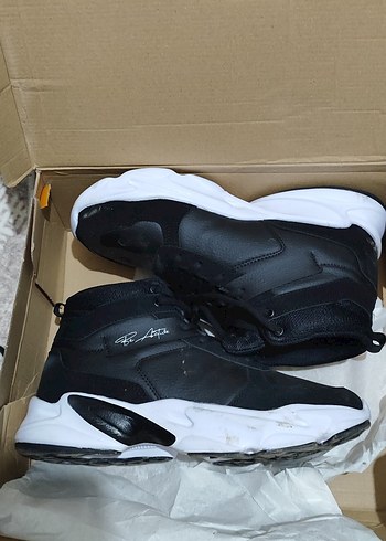 Siyah Bağcıklı Erkek Spor Ayakkabı 42 - Görsel 3