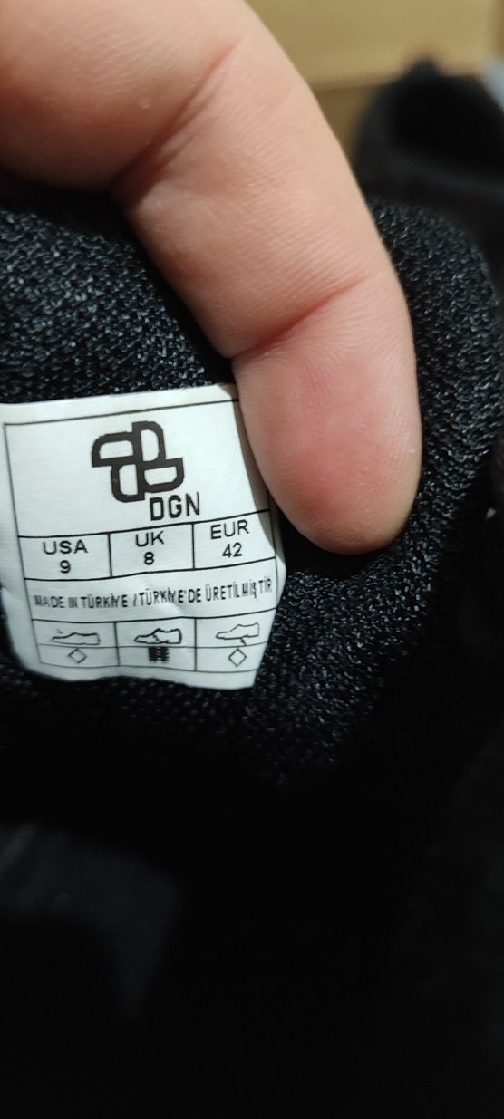 Siyah Bağcıklı Erkek Spor Ayakkabı 42 - Görsel 4