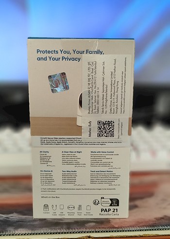 Anker Eufy Security 360 Derece Dönebilen Kızılötesi Gece Görüşlü - Görsel 3