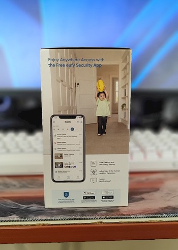 Anker Eufy Security 360 Derece Dönebilen Kızılötesi Gece Görüşlü - Görsel 2