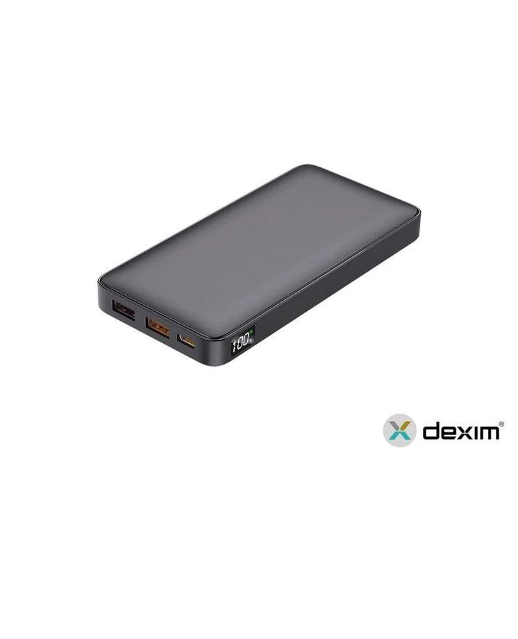Dexim GC-31 10.000mAh Gösterge LED Powerbank Siyah - Görsel 3