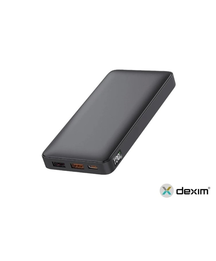 Dexim GC-31 10.000mAh Gösterge LED Powerbank Siyah - Görsel 4