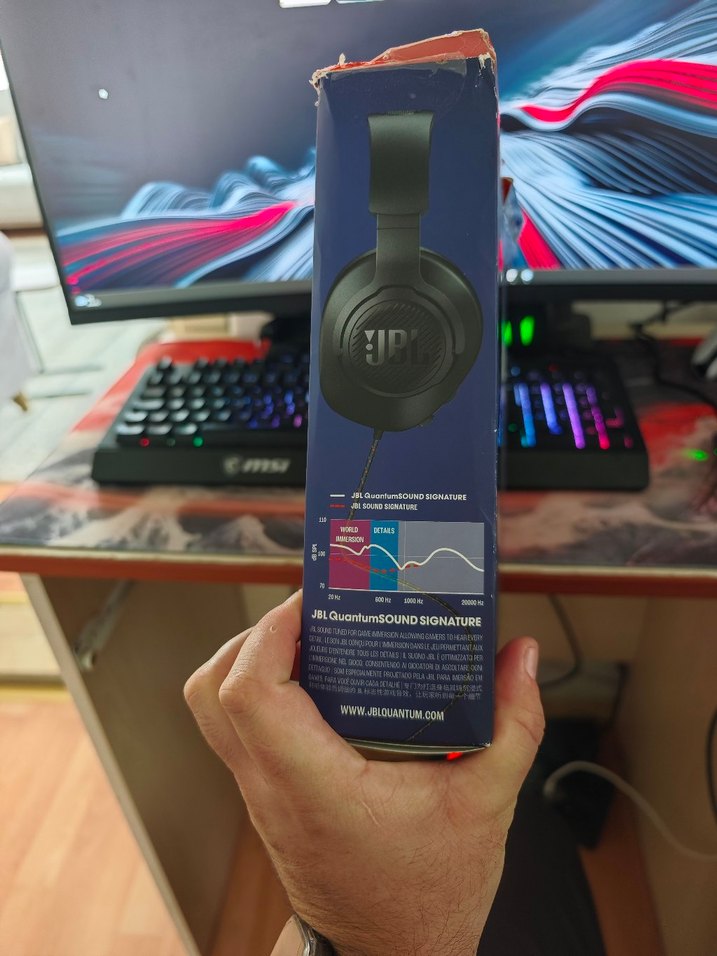 JBL Quantum 100 M2 Siyah Kulaklık - Görsel 3