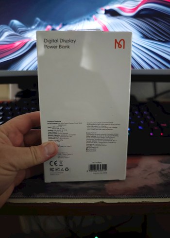 Mcdodo Dijital Ekranlı 10000mAh Power Bank - Görsel 2