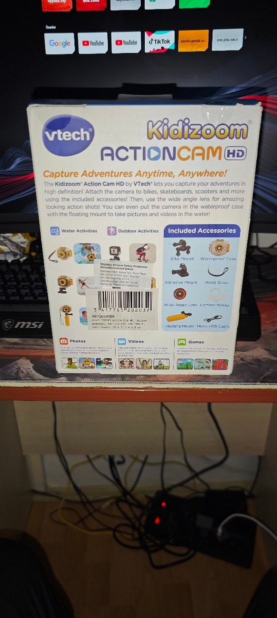 VTech Kidizoom Renkli Aksiyon Kamerası HD - Görsel 2