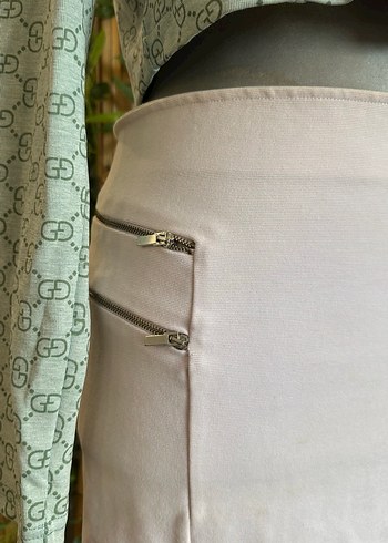 Açık pembe mini etek - Görsel 6