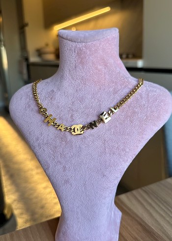  Beden altın Renk No149 chanel chain