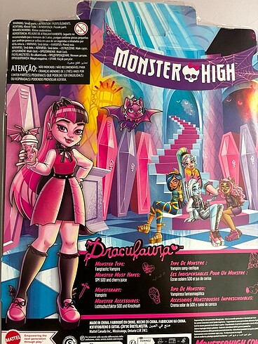 Monster High Monster High Draculaura gen 3