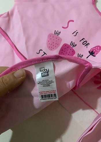 Baskılı Pastel Bebek Önlükleri - Görsel 4