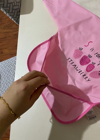 Baskılı Pastel Bebek Önlükleri - Görsel 3