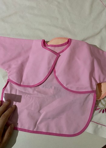 Baskılı Pastel Bebek Önlükleri - Görsel 8