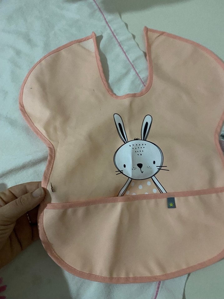 Baskılı Pastel Bebek Önlükleri - Görsel 5