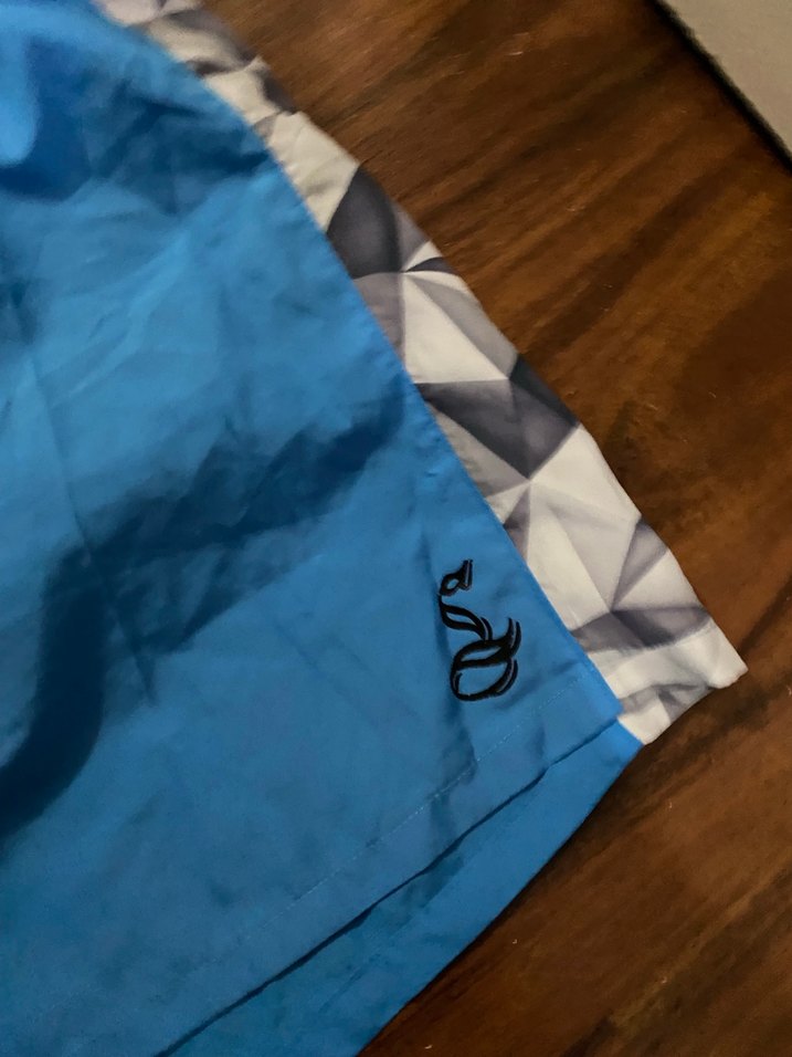 Erkek Mavi Mini Yüzme Şortu - Görsel 2