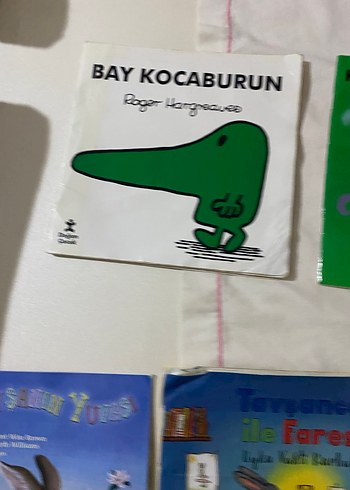 Çocuk Kitapları Seti - Bay Kocaburun ve Diğerleri - Görsel 4