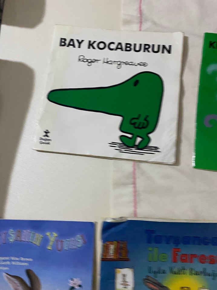 Çocuk Kitapları Seti - Bay Kocaburun ve Diğerleri - Görsel 4