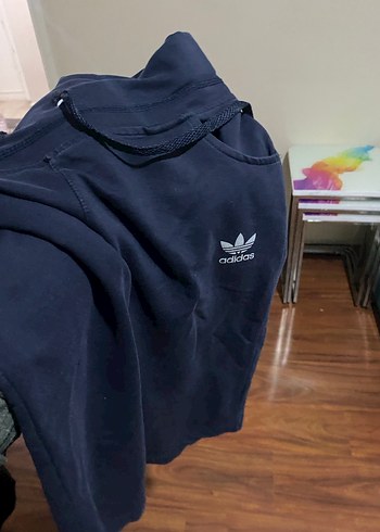 Siyah Adidas Kadın Mini Eşofman Altı - Görsel 8