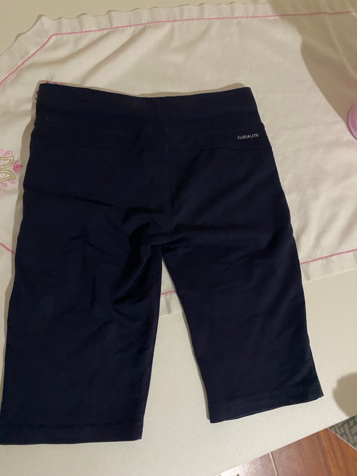 Siyah Adidas Kadın Mini Eşofman Altı - Görsel 5