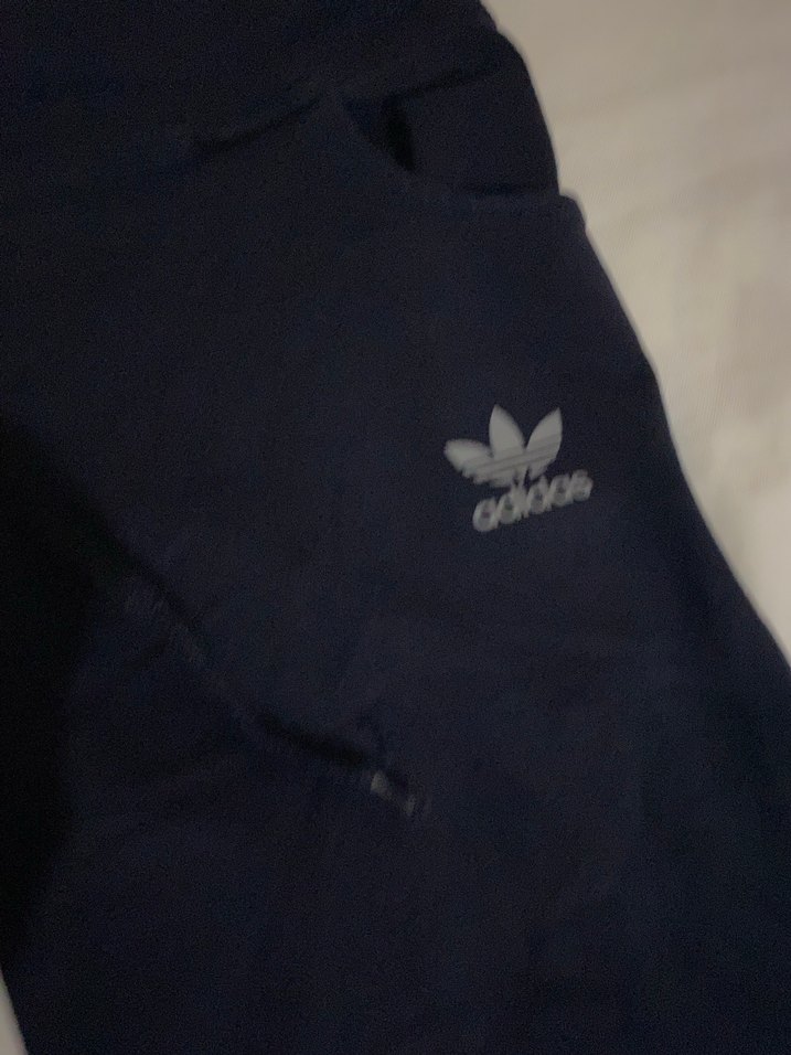 Siyah Adidas Kadın Mini Eşofman Altı - Görsel 2