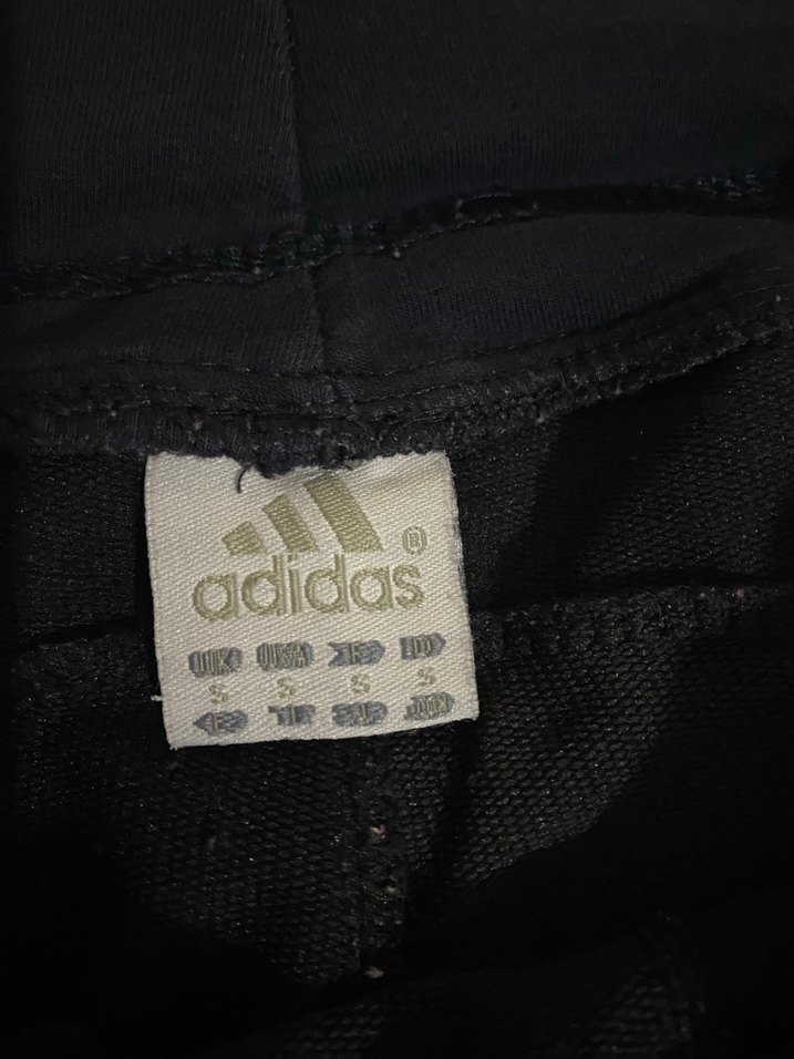 Siyah Adidas Kadın Mini Eşofman Altı - Görsel 4
