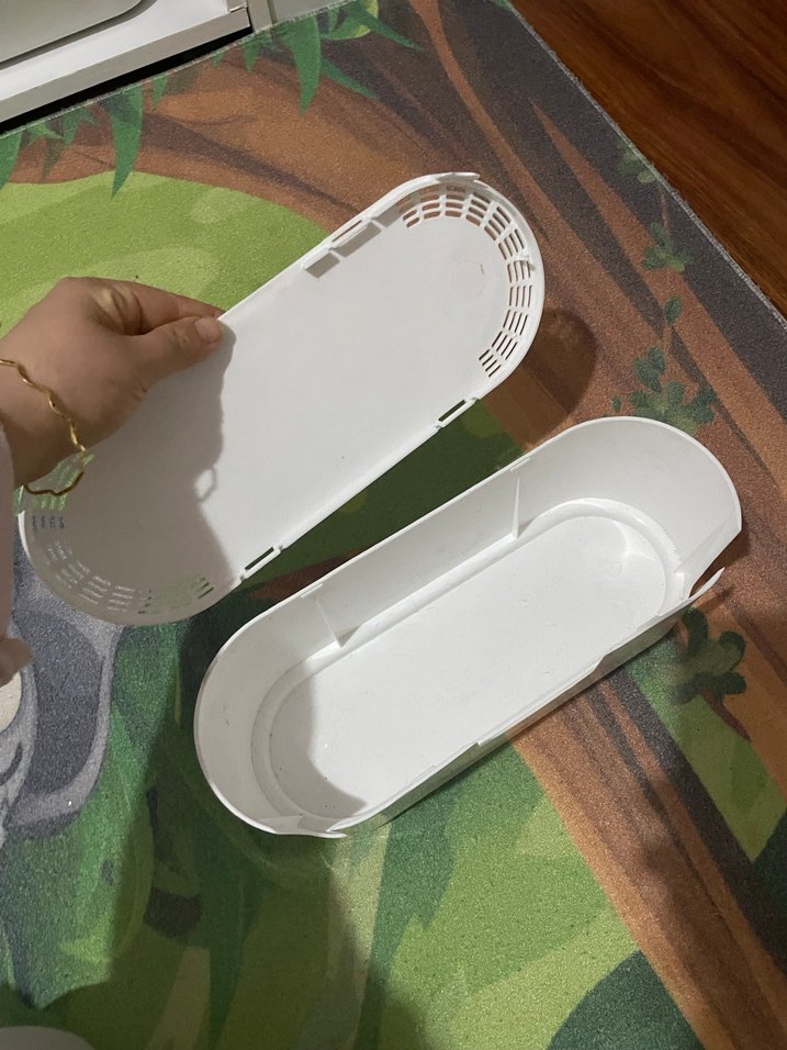 Beyaz Plastik kablo düzenleyıcı - Görsel 4