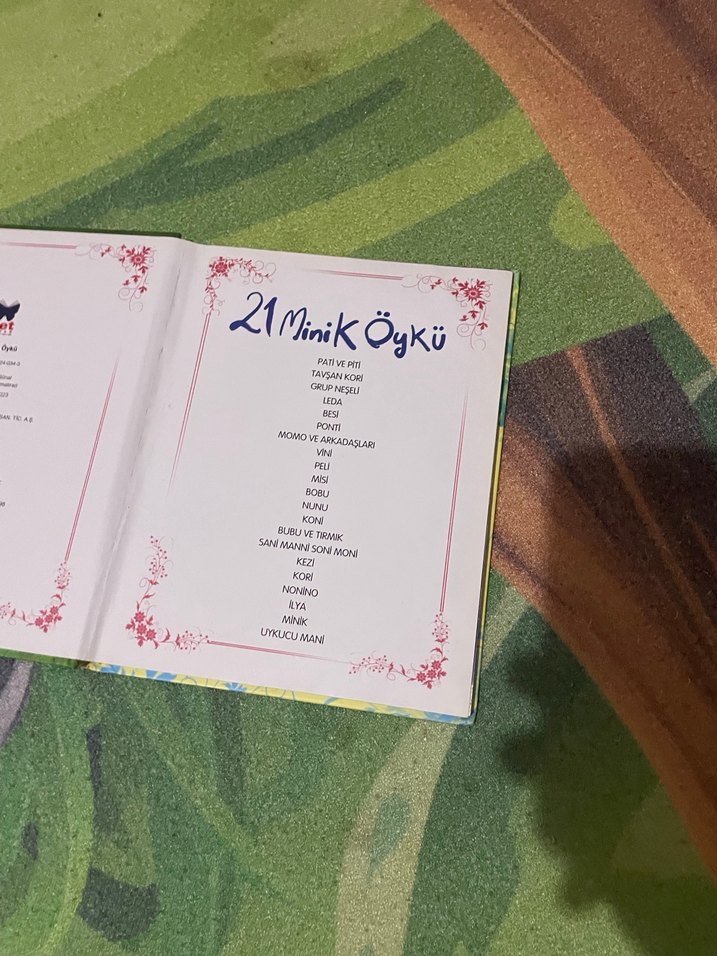 21 Minik Öykü Çocuk Kitabı - Görsel 2