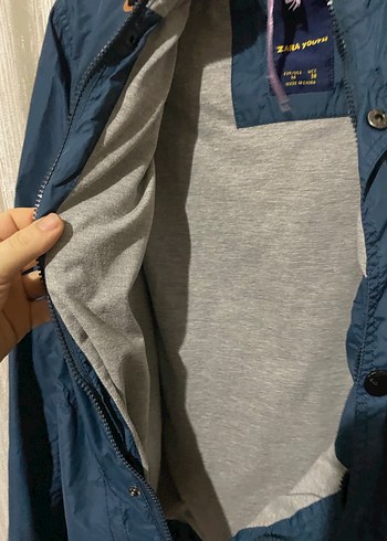 Erkek Koyu Mavi Denim Ceket - Görsel 6