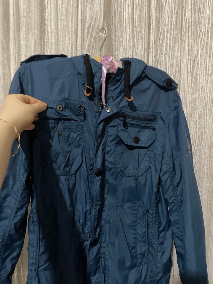 Erkek Koyu Mavi Denim  Ceket - Görsel 4