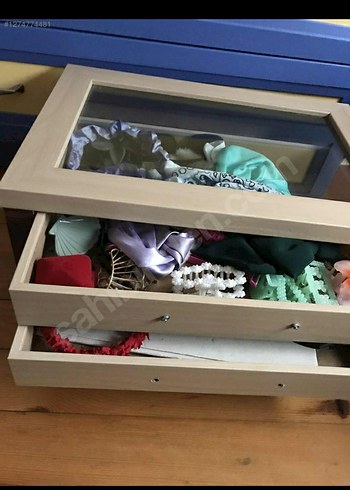 Beden Renk Beyaz Çekmeceli Dolap Düzenleyici