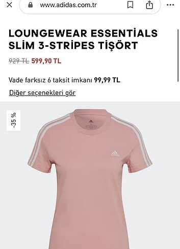 Adidas orijinal tişört 